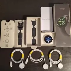 Google Pixel Watch 3 45mm Wi-Fi 充電ケーブル3本