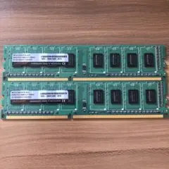PANRAM DDR3 1600MHz デスクトップ用メモリ4Gx2
