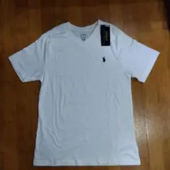 【少し難有り】ポロラルフローレン VネックTシャツ　 ボーイズ　Mサイズ