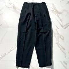 未使用に近い 90s⭐️ワイズフォーメン スラックスパンツ ウールギャバジン 黒