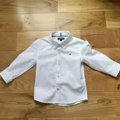TOMMY HILFIGER ホワイト シャツ 80 ベビーキッズ