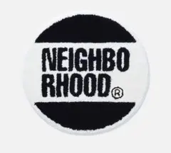 NEIGHBORHOOD チェッカーラグ ブラック/クリーム NEIGHBORHOOD チェッカーラグ ブラック/クリーム