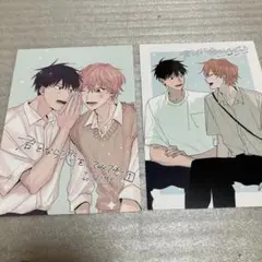 ※特典のみ※ 君となら恋をしてみても　1巻、2巻　　アニメイト特典