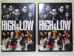 ⭐DVD2点セット⭐HIGH&LOW SEASON2 VOL 2 & 3 セット