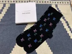 【新品】【未使用】Louis Vuitton　ケーブル編みソックス org.jpg