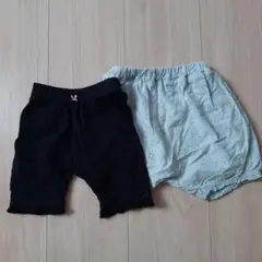 ハーフパンツ 80cm 2セット