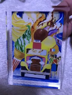 伊藤潤二 アクリルブロック アイスクリームバス