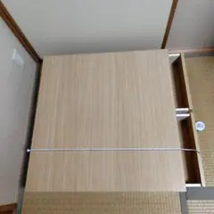 木製押入れ浅引出し1段(布団下、ハンガーパイプ下のスペース活用に)
