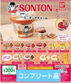 ガシャポン　SONTON ミニチュアチャーム