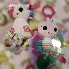 ブライトスターツ　ベビーカートイ　女の子　おもちゃ　チャイルドシート　おもちゃ