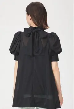 美品♡セルフォード♡限定価格♡人気♡サマーシアートップスバックリボン
