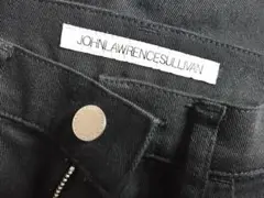 ジョンローレンスサリバン 黒パンツ スキニー ストレッチ JLS-02-02