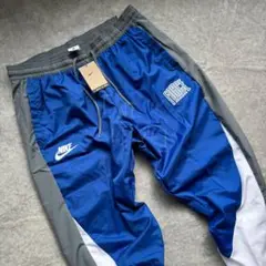 パンツ NIKE エアフォース AIR FORCE ウーブン ブルーSサイズ