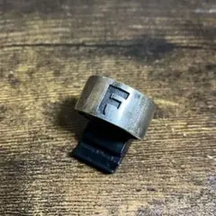 未使用 シルバー925 Fロゴ入り リング ビンテージ 21号