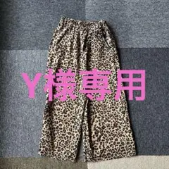 女の子　120㎝　ヒョウ柄　パンツ