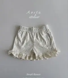 aosta アオスタ　花柄パンツ　未使用　Lサイズ 夏服