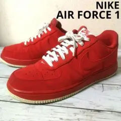 【美品】 ナイキ エアフォース1 2016 ホリデー レッド