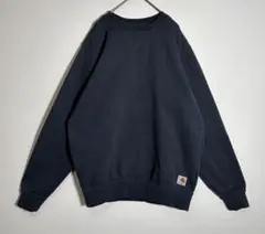 Carhartt カーハート　無地　ワンポイント刺繍ロゴ　裏起毛　スウェット