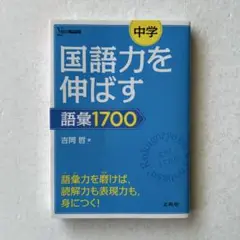 国語力を伸ばす 語彙1700 中学