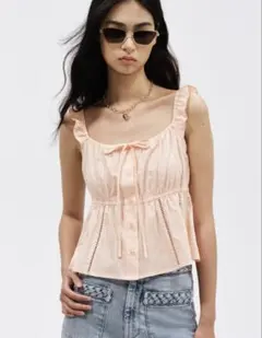H&M ペプラムキャミトップス　Sサイズ