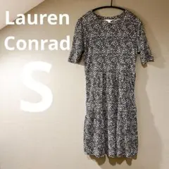 LC Lauren Conrad [S]小花柄ティアードワンピ