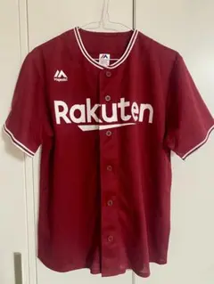 Rakuten ユニフォーム 赤 半袖
