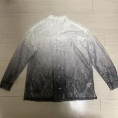 tk. TAKEO KIKUCHI M レース長袖シャツ　夏　シャツ