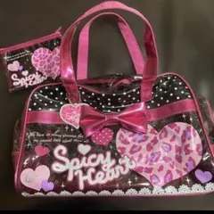【値下げしました】Spicy Hearts プールバッグ