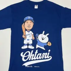 【新品】OHTANI 大谷翔平 うさぎゅーん Tシャツ L MLB ドジャース