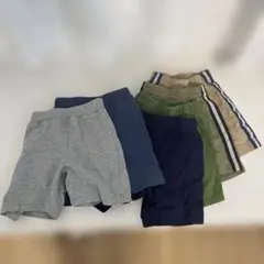 キッズハーフパンツ 6枚セット