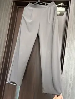 ユニクロ クレープジャジーセットアップ グレー S