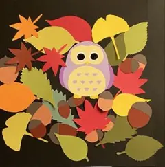 壁面飾り　9月 10月 11月 秋