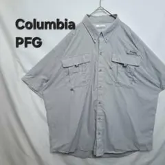 【美品　PFG】Columbia　コロンビア　アウトドアシャツ　フィッシング