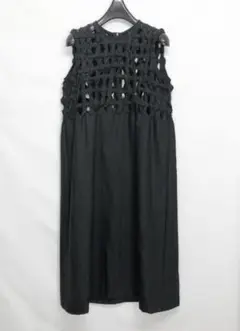 noir kei ninomiya コムデギャルソン 編みワンピース 黒