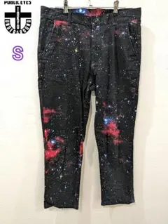 PUBRIC EYES パブリックアイズ 宇宙柄 SMALL 良好品