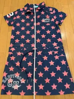 Cuarto United 星柄ワンピース Mサイズ