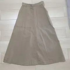 LOWRYS FARM ベージュ ロングスカート M