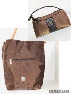 大特価 MCM ショルダーバッグ ハンドバッグ◎豪華2点セット トートバッグ