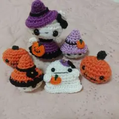あみぐるみ　ハロウィンセット