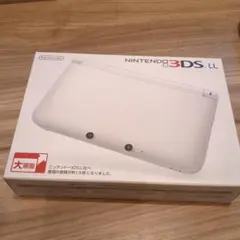 希少　ニンテンドー3DSLL ホワイト 本体 箱付き P
