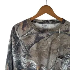 Real tree リアルツリー カモフラージュ 迷彩 ミリタリー 柄 Tシャツ