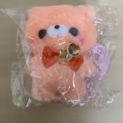 すくっとたっちさん おしおしからー2 オレンジ マスコットぬいぐるみ