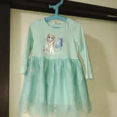H&M エルサ プリント ワンピース