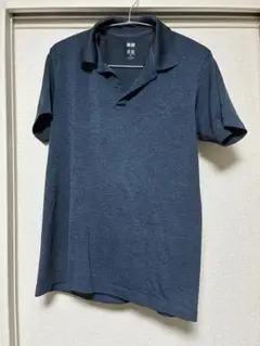 UNIQLO シャツ M ダークブルー
