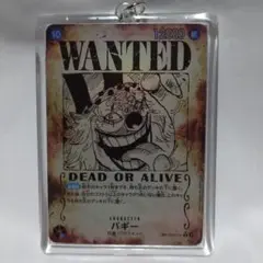 雑貨　アクリルキーホルダー　ワンピース　バギー手配書