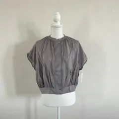 【新品】バックシャンシアーブルゾン　一点限り