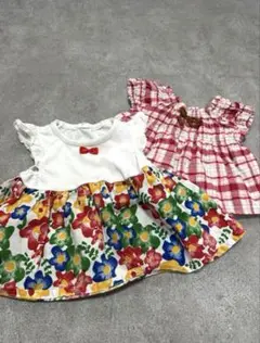 女の子 70 夏服 まとめ売り チュニック 西松屋 トップス ベビー