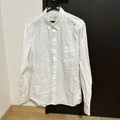 無印良品　洗いざらしオックス　ボタンダウン　シャツ　オックスフォード