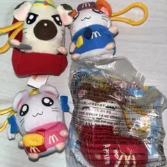 リボンちゃん タイショーくん ねてるくん ハム太郎 ハッピーセット
