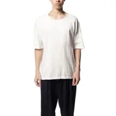 カズユキクマガイ ビワコットン クルーネックTシャツ size1